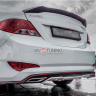 Лип-Спойлер "Zeus" для Hyundai Solaris (2010-2016) купить недорого с доставкой в Санкт-Петербург