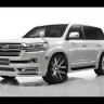 Расширители колесных арок "Wald" Toyota Land Cruiser 200 (Рестайлинг) купить недорого с доставкой в Санкт-Петербург