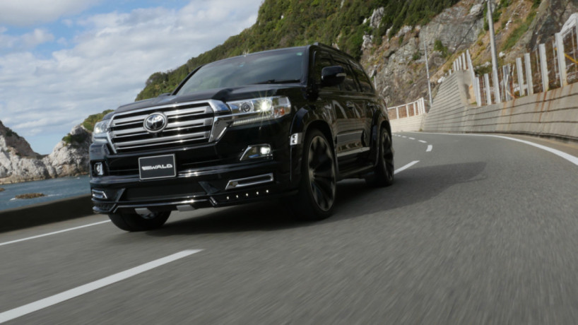Расширители колесных арок "Wald" Toyota Land Cruiser 200 (Рестайлинг) купить недорого с доставкой в Санкт-Петербург
