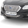 Накладка на решетку бампера O10мм (НПС) DATSUN on-DO (2014-2019 г.в.) купить недорого с доставкой в Санкт-Петербург