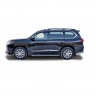 Защита порогов «Труба» для оригинальных порогов (d40) для Lexus LX 450d (20160-н.в.)(Окрашенное) купить недорого с доставкой в Санкт-Петербург