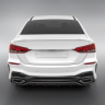 Бампер задний "Quant" для Hyundai Solaris (2017-2020) купить недорого с доставкой в Санкт-Петербург