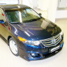 Накладка (юбка) переднего бампера "Mugen Style" для Honda Accord VIII (2008-2010) купить недорого с доставкой в Санкт-Петербург
