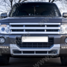 Накладки на фары (реснички) для Mitsubishi Pajero 4 (2006-2015) купить недорого с доставкой в Санкт-Петербург