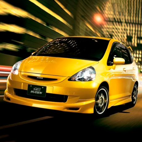 Комплект накладок и порогов "Mugen" для Honda Fit GD Рестайлинг купить недорого с доставкой в Санкт-Петербург