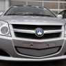 Защита радиатора "Standart" Geely MK хром купить недорого с доставкой в Санкт-Петербург