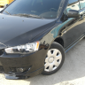 Накладки на пороги "2.0" для Mitsubishi Lancer X (2007-2016) купить недорого с доставкой в Санкт-Петербург