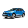 Защита переднего бампера одинарная d63мм (НПС) Toyota RAV4 (2013-2018 г.в.) купить недорого с доставкой в Санкт-Петербург