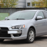 Рамка под номер на передний бампер для Mitsubishi Lancer X (2007-2016) купить недорого с доставкой в Санкт-Петербург