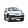Защита переднего бампера «Труба двойная» B@3 2123 "Chevrolet Niv@" RS (d51/d63,5) нержавеющая сталь, (без коробочек) купить недорого с доставкой в Санкт-Петербург