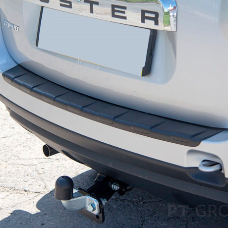 Накладка на задний бампер (ABS) RENAULT Duster (2012-2020) купить недорого с доставкой в Санкт-Петербург