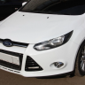 Накладки на фары (реснички) широкие var №1 для Ford Focus 3 (2012-2014) купить недорого с доставкой в Санкт-Петербург