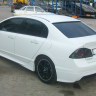 Козырек на заднее стекло для Honda Civic 4D (2006-2012) купить недорого с доставкой в Санкт-Петербург