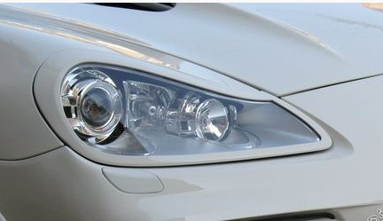 Накладки на фары (реснички) для Porsche Cayenne 957 (2002-2009) купить недорого с доставкой в Санкт-Петербург