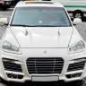 Накладки на фары (реснички) для Porsche Cayenne 957 (2002-2009) купить недорого с доставкой в Санкт-Петербург