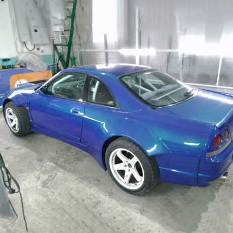 Крылья задние "Rocket Bunny" для Nissan SkyLine R33 (1993-1998) купить недорого с доставкой в Санкт-Петербург