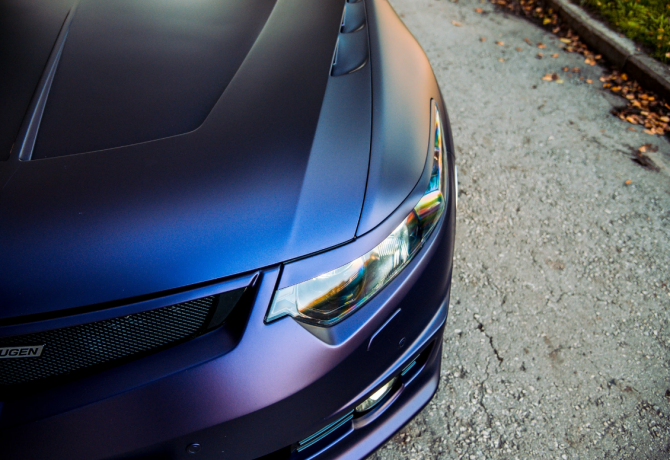 Капот пластиковый "Agressive Air" var №3 для Honda Accord VIII (2008-2013) купить недорого с доставкой в Санкт-Петербург
