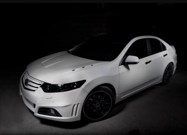 Капот пластиковый "Agressive Air" var №3 для Honda Accord VIII (2008-2013) купить недорого с доставкой в Санкт-Петербург