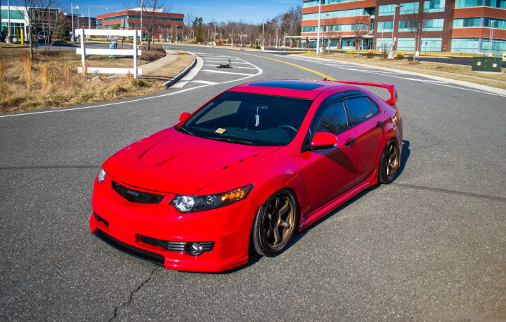 Капот пластиковый "Agressive Air" var №3 для Honda Accord VIII (2008-2013) купить недорого с доставкой в Санкт-Петербург