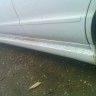Накладки на пороги (сток) Toyota Chaser (90) купить недорого с доставкой в Санкт-Петербург
