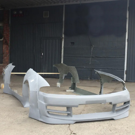 Аэродинамический обвес "Rocket Bunny" для Nissan SkyLine R33 (1993-1998) купить недорого с доставкой в Санкт-Петербург