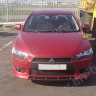 Зубатка - вставка между передними клыками для Mitsubishi Lancer X (2007-2016) купить недорого с доставкой в Санкт-Петербург