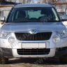 Накладки на фары (реснички) для Skoda Yeti (2009-2012) купить недорого с доставкой в Санкт-Петербург