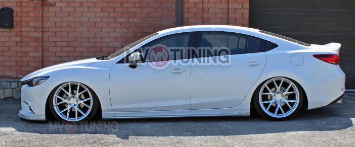 Сплиттеры боковые (пороги) для Mazda 6 (2013-н.в.) купить недорого с доставкой в Санкт-Петербург