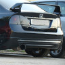 Накладка (юбка) заднего бампера "Mugen Style" для Honda Civic 4d (2006-2012) купить недорого с доставкой в Санкт-Петербург