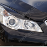 Накладки на фары (реснички) для Subaru Outback (4th generation)/Legacy (5th generation)(2009-2014) купить недорого с доставкой в Санкт-Петербург