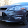 Защита радиатора "Standart" Ford Mondeo IV (2010-2014) низ с парктроником, чёрная купить недорого с доставкой в Санкт-Петербург