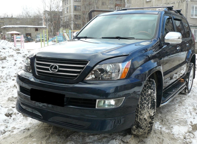 Накладка на передний бампер "Lx-Mode" Lexus GX 470 купить недорого с доставкой в Санкт-Петербург