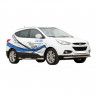 Защита порогов «Труба с проступью» (d76) для Hyundai ix35 (2010-2016)(Окрашенное) купить недорого с доставкой в Санкт-Петербург