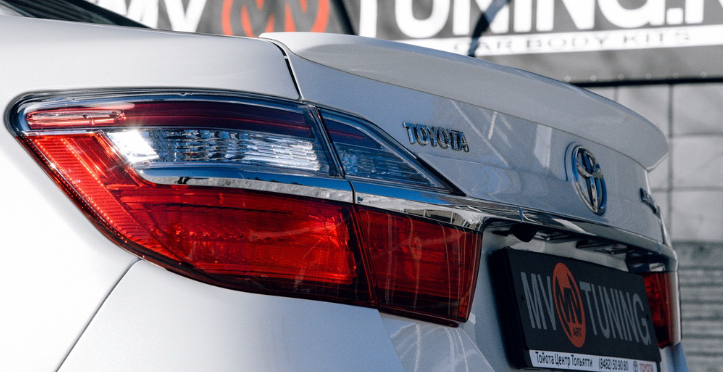 Лип Спойлер для Toyota Camry V50 /V55 (2012-2017) купить недорого с доставкой в Санкт-Петербург