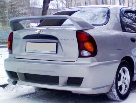 Бампер задний "Атланта" Chevrolet Lanos купить недорого с доставкой в Санкт-Петербург