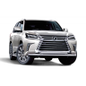 Защита переднего бампера двойная d63/63мм (НПС) LEXUS 450D (2015-н.в.) купить недорого с доставкой в Санкт-Петербург