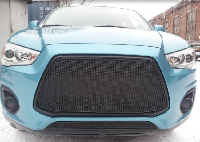 Защита радиатора "PREMIUM" Mitsubishi ASX (2012-2016) купить недорого с доставкой в Санкт-Петербург