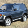Рейлинги для B@3 2121, 21213, 21214 "L@DA 4х4", L@DA 4x4 Urban (3 дв.) Чёрный купить недорого с доставкой в Санкт-Петербург