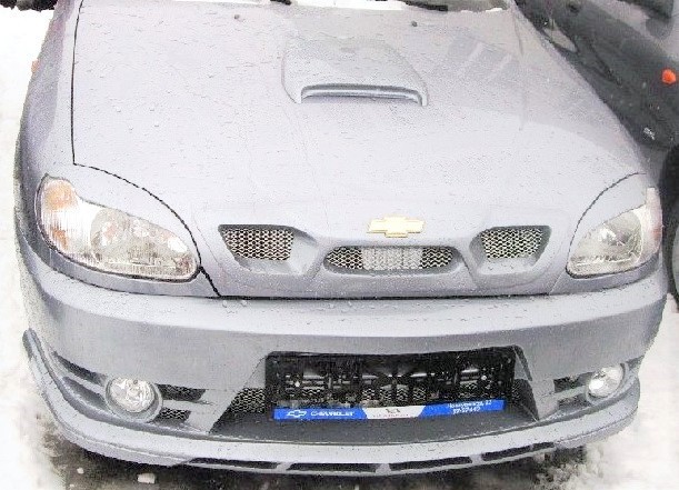Решетка радиатора "Атланта" Chevrolet Lanos купить недорого с доставкой в Санкт-Петербург