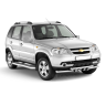 Рейлинги (Серебристый муар) "Усиленный" CHEVROLET Niv@ 2002-2020/ L@DA Niv@ 2020-/ L@DA NIV@ Travel 2021- купить недорого с доставкой в Санкт-Петербург