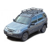 Багажник экспедиционный «Трофи» (на рейлинги) для B@3 2123 "Chevrolet Niv@" (С алюминиевым листом) купить недорого с доставкой в Санкт-Петербург