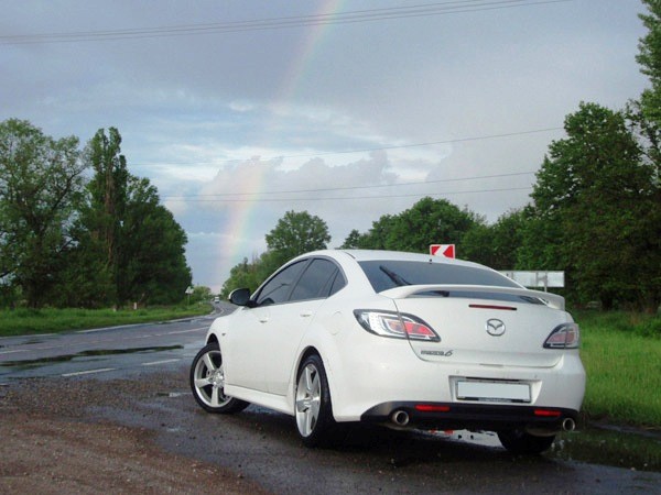 Спойлер на крышку багажника для Mazda 6 Hatchback (2008-2012) купить недорого с доставкой в Санкт-Петербург