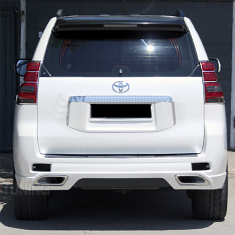 Бампер задний "Elford" для Toyota Land Cruiser Prado 150 (2009-2014) купить недорого с доставкой в Санкт-Петербург