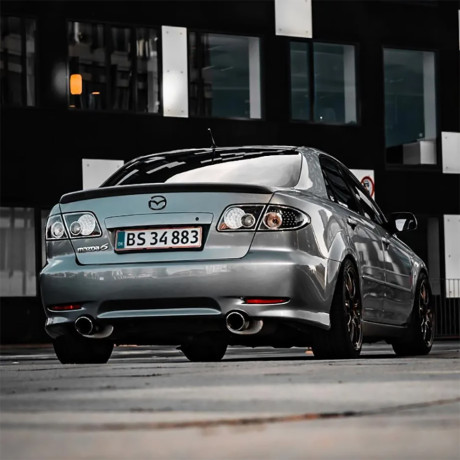 Спойлер (без стоп-сигнала) в стиле "MPS" для Mazda 6 (2004-2008) купить недорого с доставкой в Санкт-Петербург