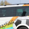 Рейлинги  для Volkswagen Multivan, Caravelle, California, Transporter (2003-20220) с удлиненной базой Чёрный купить недорого с доставкой в Санкт-Петербург