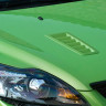 Жабры на капот в стиле "Focus RS" (текстурный пластик) для Ford Focus 2 (2004-2011) купить недорого с доставкой в Санкт-Петербург