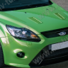 Жабры на капот в стиле "Focus RS" (текстурный пластик) для Ford Focus 2 (2004-2011) купить недорого с доставкой в Санкт-Петербург