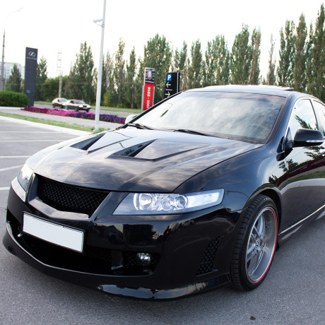 Бампер передний "Mugen" для Honda Accord (2002-2006) купить недорого с доставкой в Санкт-Петербург