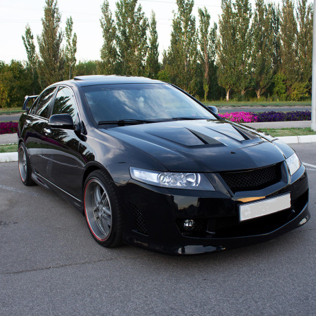 Бампер передний "Mugen" для Honda Accord (2002-2006) купить недорого с доставкой в Санкт-Петербург