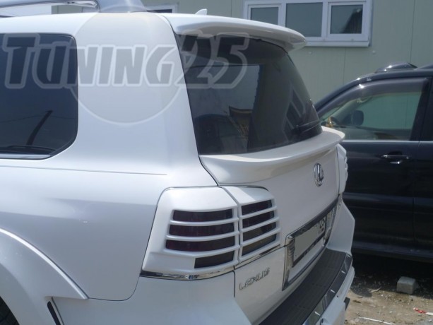Спойлер средний (под стекло) для Lexus LX 570 (J200, 2013-2016) купить недорого с доставкой в Санкт-Петербург